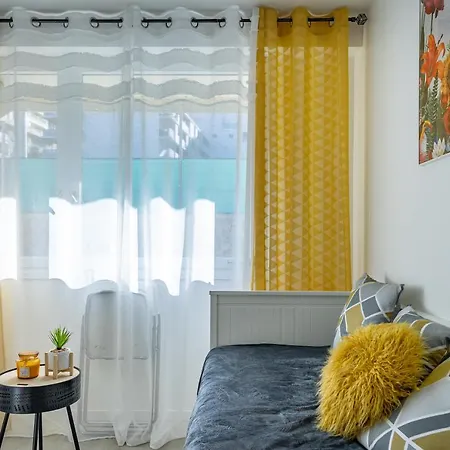 Plage Catalans:Studio Entre La Mer & Le Parc Pharo Marseille Exterior photo