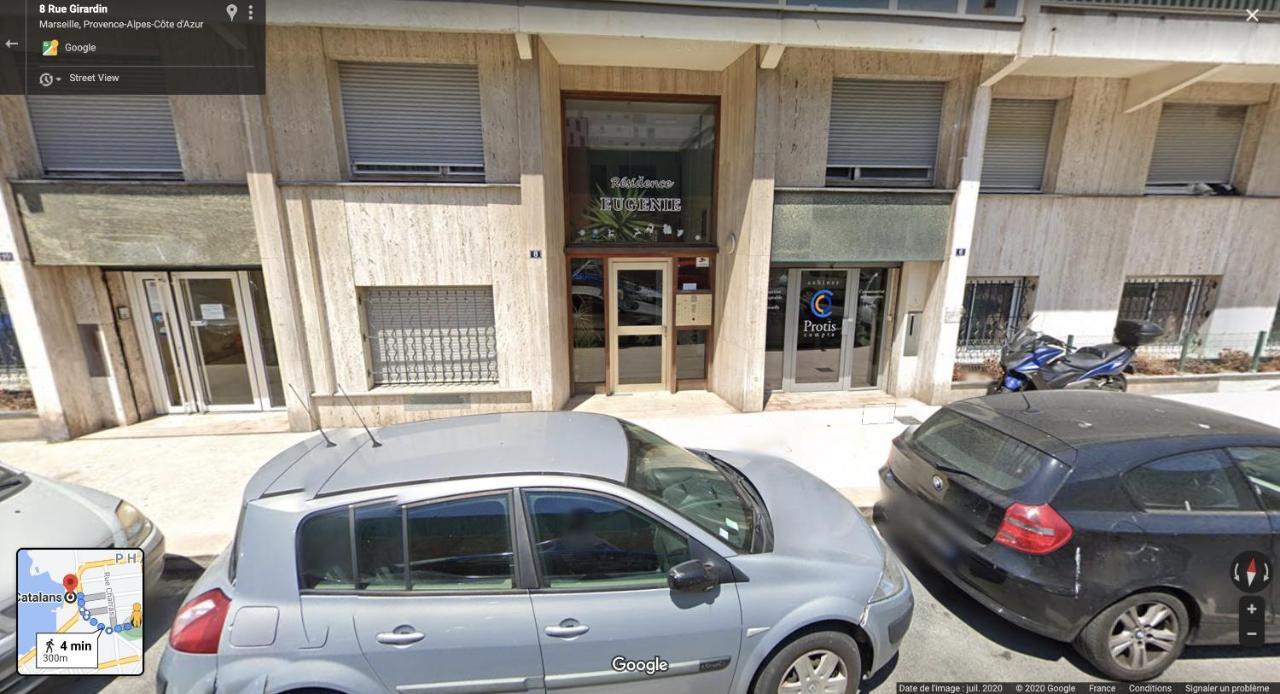 Catalans:studio Entre La & Le Parc Pharo * Marseille